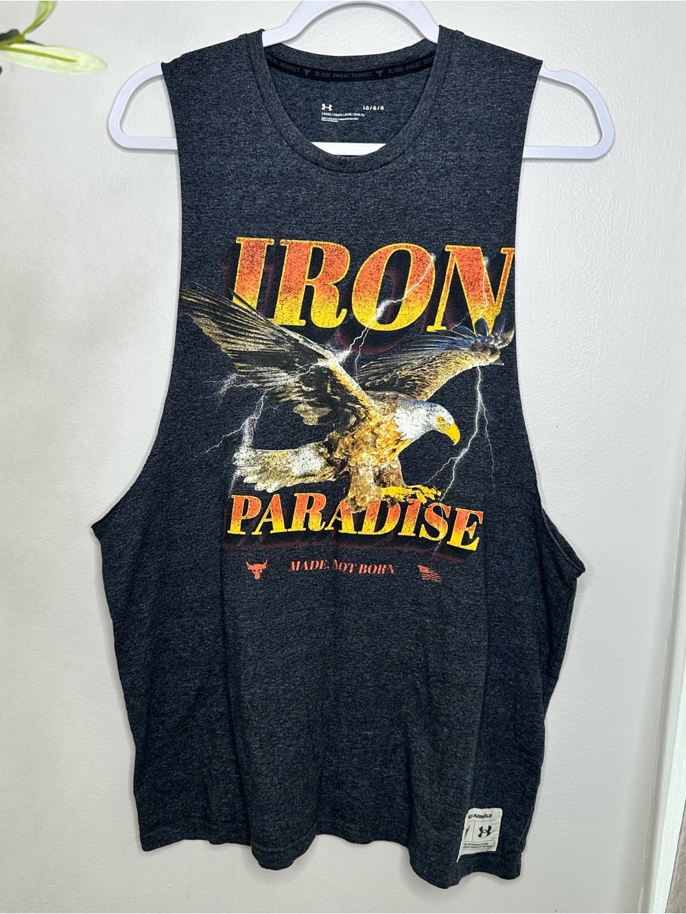 Under Armour Project Rock Tank Large